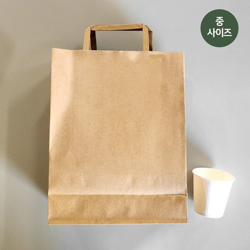 마음을 담은 선물, 제로패키지 크라프트 쇼핑백으로 완성하세요.