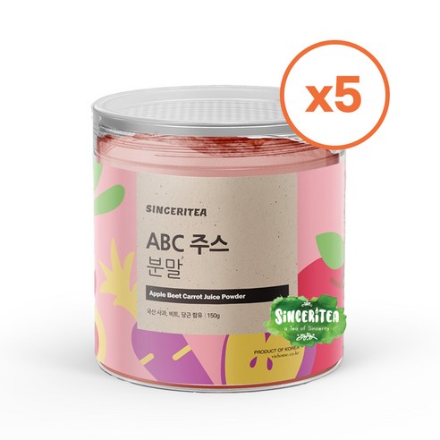 닥터비옴 프리미엄 abc 주스 가루 150g x 5개