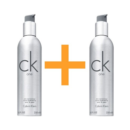 캘빈클라인 1+1 CK one 스킨모이스처라이저 로션 남성 로션/에멀젼, 250ml+250ml, 1개, 기타