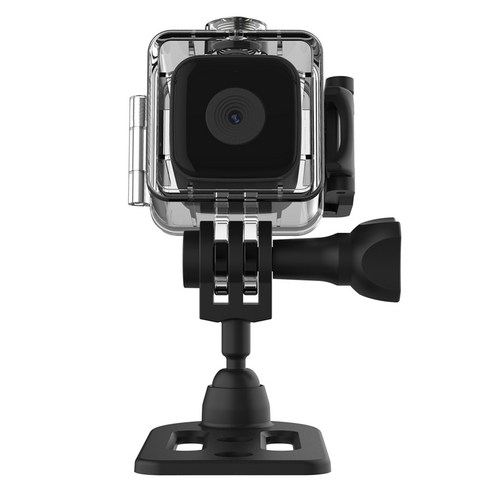 AFBEST 새로운 SQ28 HD 1080P 방수 스포츠 DV 쉘 나이트 비전 수중 카메라, 검정