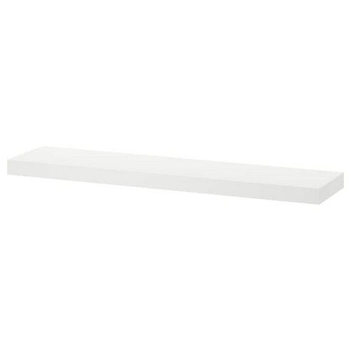 이케아 LACK 라크 벽선반 화이트110x26 cm 702.821.81 원목선반, 화이트스테인 참나무무늬504.182, 박스포장