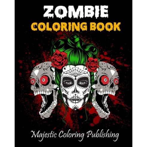 Zombie coloring book: zombie coloring book for adults horror coloring book coloring book for adult... Paperback, Independently Published