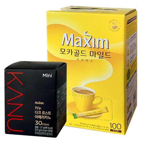 [커피타임나우ㅣ인기상품] 블루존 모카골드와 카누 다크 로스트: 완벽한 커피 페어링 [CoffeeTimeNOWㅣ추천상품]