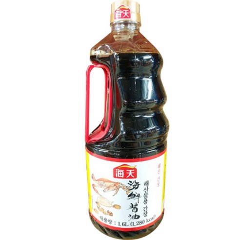 해천 해산물용 간장, 1.6L, 5개