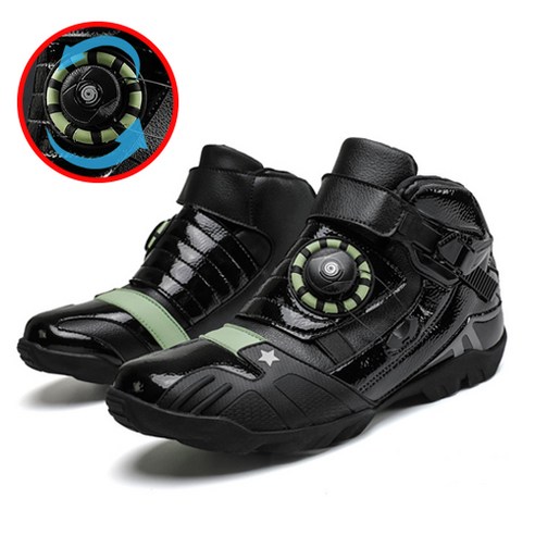 서브22 다이얼 시스템 탑재 블랙 모토사이클 바이크 부츠 다이네즈부츠