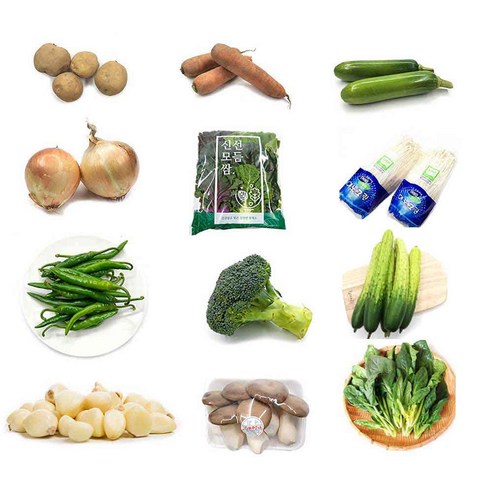 야채왕 채소 야채 소량 30종 골라골라 소량구매, 청경채 200그램