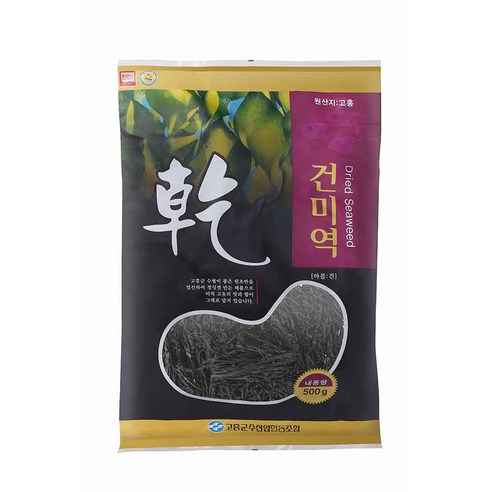 고흥군수협 국내산 건미역 500g, 1개