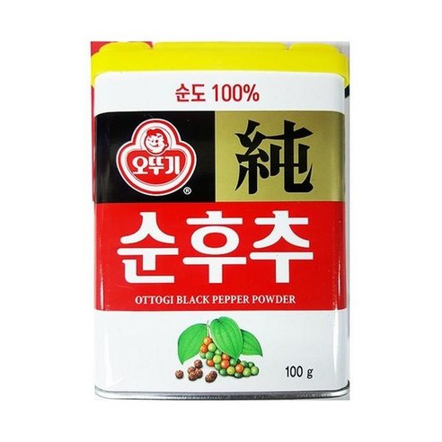 순후추가루(오뚜기 100g)X5, 100g, 1개