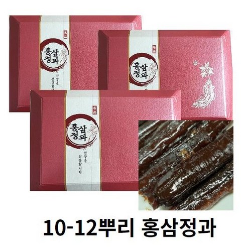 고려홍삼정과 선물홍삼정과 400g 정과 인삼정과 금산인삼정과, 1개