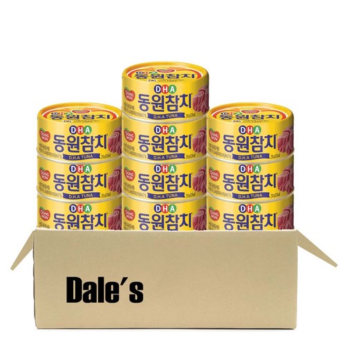 데일즈기획 동원 DHA 참치, 250g, 10개