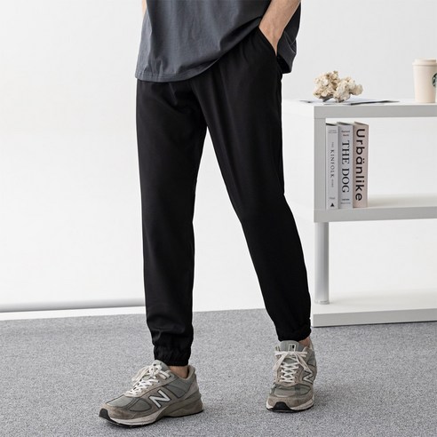 아이스조거팬츠 남자냉장고바지 아이스캐주얼바지 M-4XL 빅사이즈