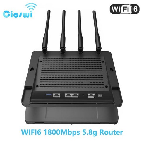 Cioswi 와이파이 라우터 Openwrt 1800Mbps USB3.0 DDR3 256MB LAN 메쉬 5GHz 안테나 사용자 홈 네트워크, [02] Z100AX-D WIFI6, 02 Z100AX-D WIFI6