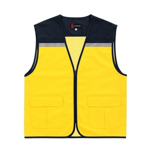 (마크인쇄가능)진행요원 스태프 행사 집회 안전 T/C 브이넥 망사조끼 LD23 (단체복가능)