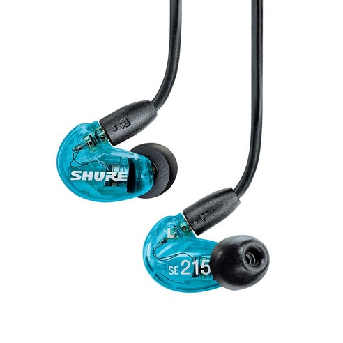 SHURE 슈어 SE215SPE 이어폰, 블루