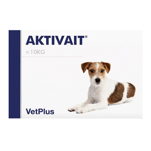 VetPlus Aktivait 노령 소형견의 인지기능을 위한 보충제 캡슐 x 60정