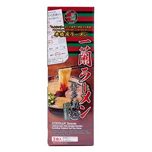 이치란 라면 하카타 2인분 돈코츠 라멘 - 라면 | 쿠팡