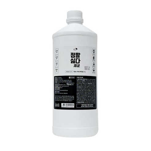 정말싫다세균 소독용 에탄올 250ml, 4개