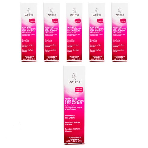 벨레다 스무딩 아이 크림 와일드 로즈, 10ml, 6개