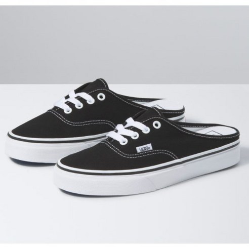 반스 VN0A54F76BT VANS 클래식 Authentic 어센틱 뮬 MULE 블랙 남여공용 스니커즈 캔버스화 반스뮬 Best Top5