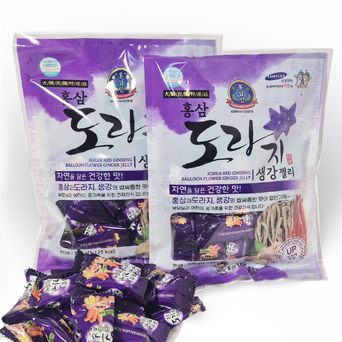 홍삼 도라지 생강 제리, 300g, 2세트