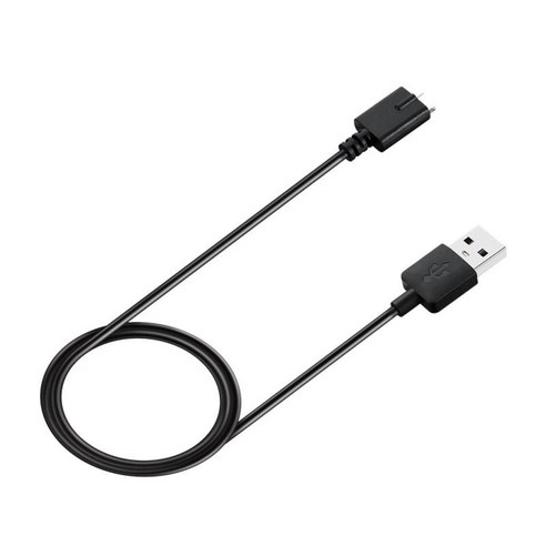 USB 충전 싱크 케이블 교체 Polar M430 스마트 시계, 1m, 플라스틱, 블랙