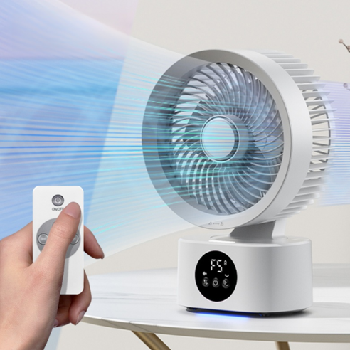 좁은 공간도 시원하게! 무선으로 편리한 Darlisex 에어 써큘레이터
