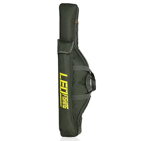 Xzante LEO 100cm 낚시 가방 휴대용 접는 낚싯대 캐리어 캔버스 도구 보관 케이스 장비 태클 a, 초록
