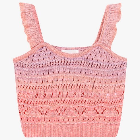 로엠걸즈 [NC수원터미널점] 핑크 프릴 뷔스티에 RGVK23S4P