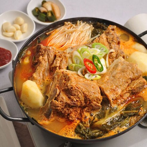 대왕감자탕 3kg+3kg (총 8~9인분) 푸짐한 대용량구성, 단품