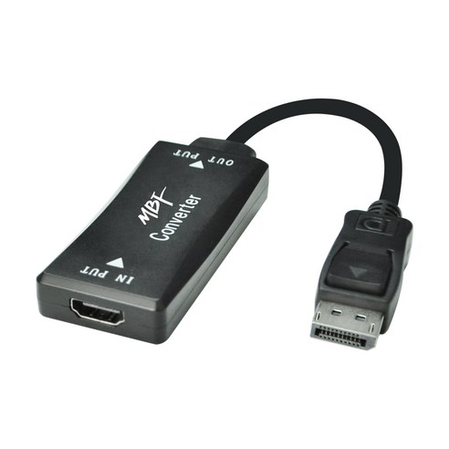 엠비에프 HDMI(F) to DisplayPort 컨버터/MBF-HDP430/4K UHD 30Hz 지원/HDCP 지원/HDMI 입력-디스플레이포트(DP) 출력/DPCP 지원, 윈지커머스_단일옵션, 윈지커머스_단일옵션