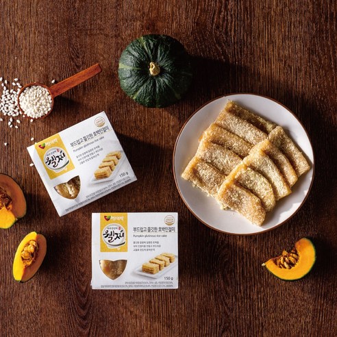 창억떡 창억 웰찌 간편포장 호박인절미, 150g, 1개 Best Top3