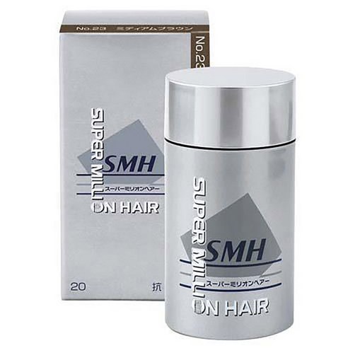 슈퍼밀리언헤어 흑채 20g, NO.23 미디엄 브라운, 1개