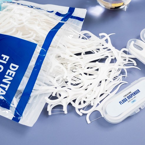 건강한 미소를 위한 크리썸 치실