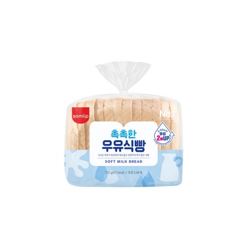 spc 삼립 촉촉한 우유식빵 330g 4봉, 330g, 4개 - 식빵 | 쿠팡