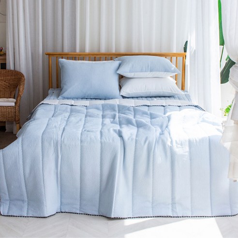 알러지 친화적인 여름 수면을 위한 편안한 침구 세트