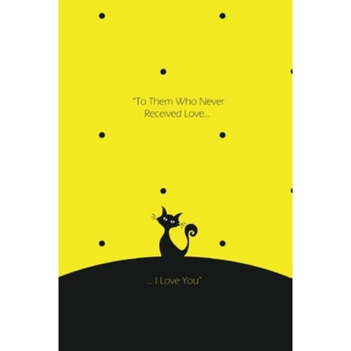 I love You Notebook Blank Write-in Journal Dotted Lines Wide Ruled Medium (A5) 6 x 9 In (Yellow) Paperback, Blurb