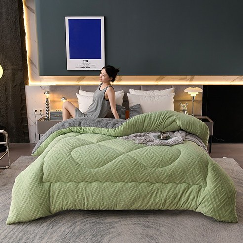 겨울밤을 따뜻하게 감싸주는 극세사이불