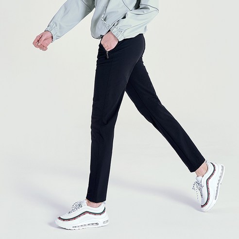 편안함과 스타일을 조화시킨 필수 봄가을용 이중직 팬츠