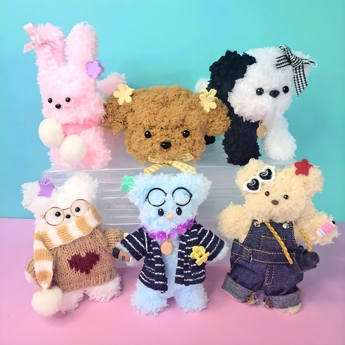 똥손도 금손 변신! 6명이 함께 만드는 모루인형 키트 후기 (feat. 우정템 & 힐링템) 모루인형올인원