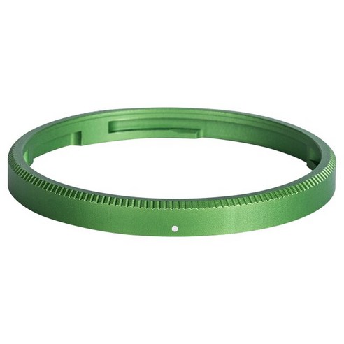 Ricoh GR IIIx 카메라 용 특별 설계 JJC 내구성 렌즈 장식 링 캡 GN-2, 04 Green - GR3X