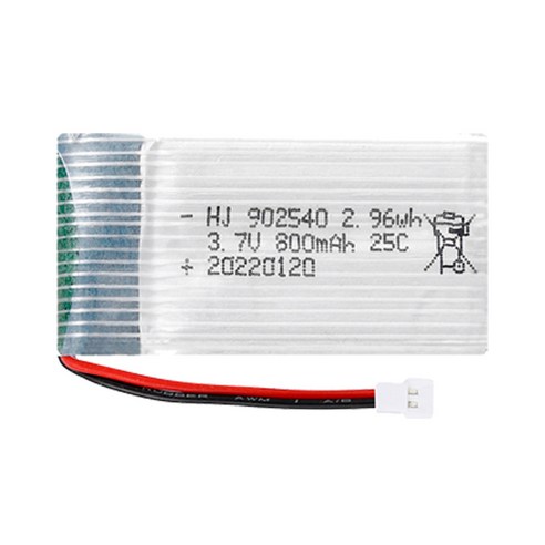 시마 올칩 3.7V 800mAh 드론배터리 RC 쿼드콥터 교체용 리튬폴리머 SYMA X5 X5C, 1개, (X5C) 3.7v 800mah(MOLEX)