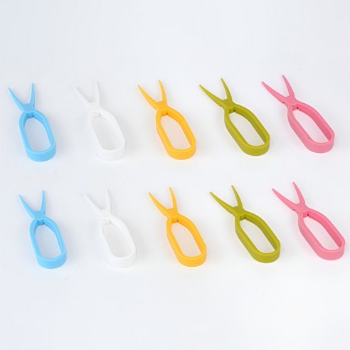 위생 렌즈 집게 소프트 렌즈 빼는 도구 하드 뽁뽁이, 10개, 04 중집게