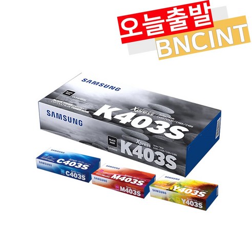 삼성전자 컬러 레이저 프린터 토너 CLT-K403S/TND, 블랙, 1개 
복사용품/라벨지