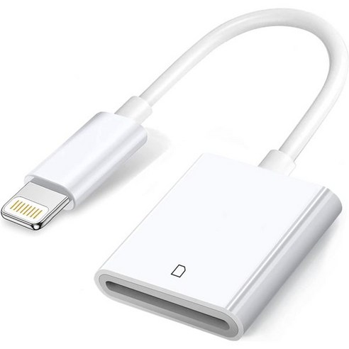 메모리 카드 리더 안드로이드폰 타입 어댑터 USB 멀티 PC용 노트북용 Apple Lightning to SD 카메라 트레일 뷰어 iPhone 14131211XSXRX87iPa