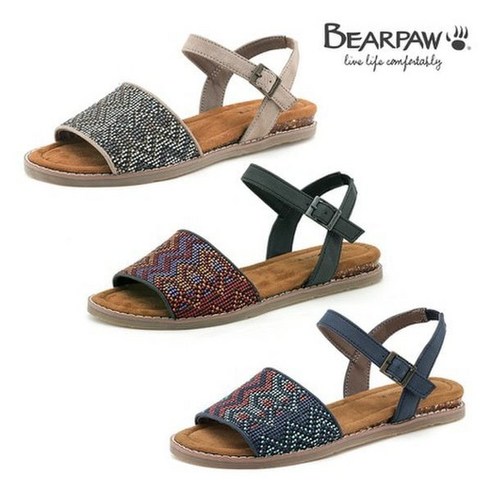 BEARPAW 여성 MEEKA 샌들3종 K1883015MB-W K1883001MB-W K1883030MB-W 276500