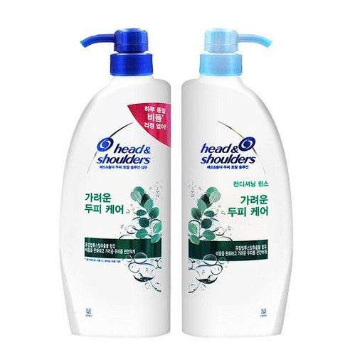 헤드앤숄더 가려운두피 샴푸+린스 850ml