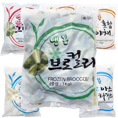 +글로벌 냉동 브로콜리 1kg, 1개