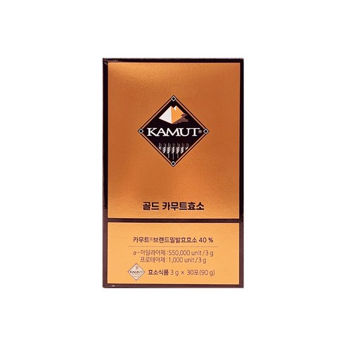 골드 카무트효소 [카무브 브랜드밀발효효소 40%], 90g, 1개