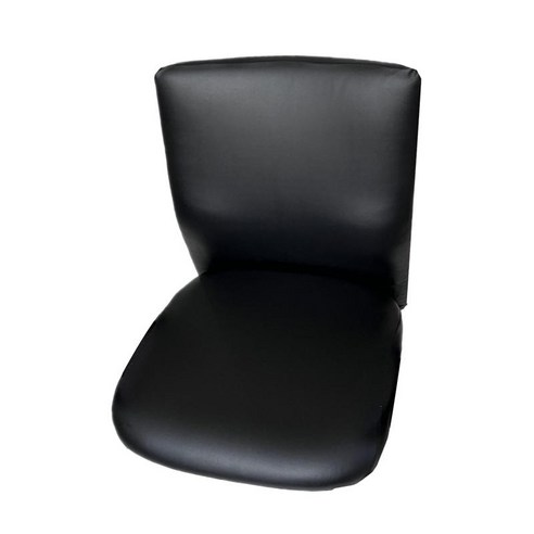 컴퓨터 의자 커버 방진 회전 의자 Slipcovers, PU 가죽, 검은 색