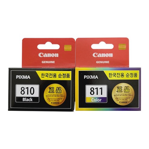 캐논 잉크 PG-810(검정), 1개, 단품 pg810 11 캐논정품잉크 PG-810+CL-811 MP287 MP276 MX366 세트, 1개